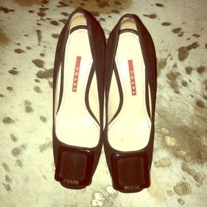 Prada Suede Heels
